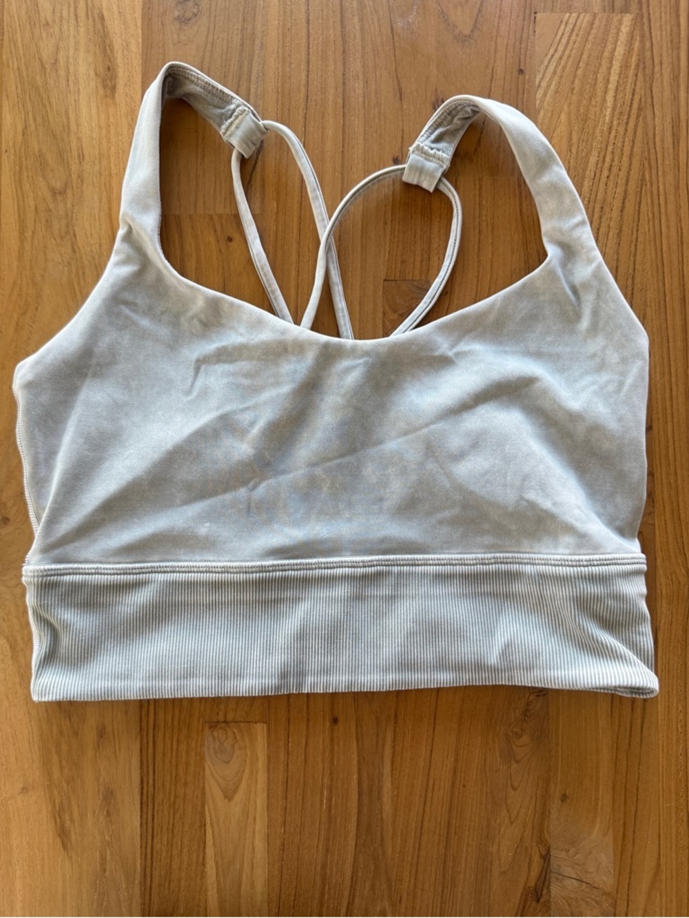Lululemon Free To Be Bra *Long Line Rib Snow Wash
Washed French Clay - Picture 3 of 8